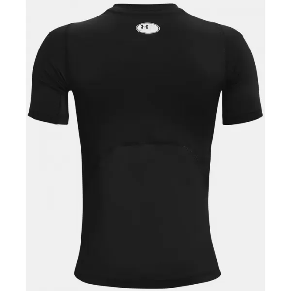  Момчешка тениска UNDER ARMOUR HG ARMOUR SS 1361723-001 ЧЕРЕН 
