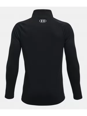 Момчешка тениска UNDER ARMOUR TECH 2.0 1/2 ZIP 1363286-001 ЧЕРЕН
