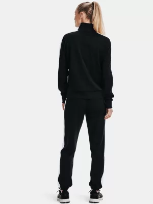 Дамски комплект UNDER ARMOUR TRICOT TRACKSUIT 1365147-001 ЧЕРЕН