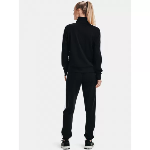  Дамски комплект UNDER ARMOUR TRICOT TRACKSUIT 1365147-001 ЧЕРЕН 