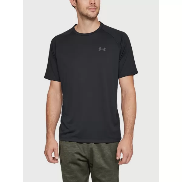  Мъжка тениска UNDER ARMOUR TECH 2.0 SS TEE 1326413-001 ЧЕРЕН 