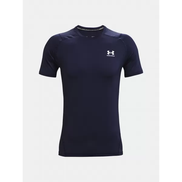  Мъжка тениска UNDER ARMOUR HG ARMOUR FITTED SS 1361683-410 СИНЬО 