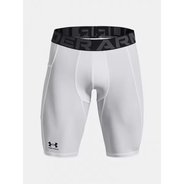  Мъжки компресионни шорти UNDER ARMOUR HG ARMOUR LNG SHORTS 1361602-100 БЯЛО 