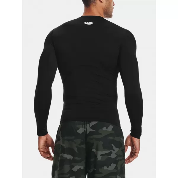  Мъжка компресионна риза UNDER ARMOUR HG ARMOUR COMP LS 1361524-001 ЧЕРЕН 