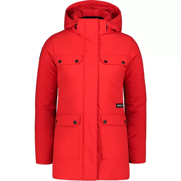  Дамско зимно палто NORDBLANC NIPPY NBWJL7726 ЧЕРВЕНО 