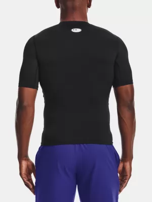 Мъжка компресионна риза UNDER ARMOUR HG ARMOUR COMP SS 1361518-001 ЧЕРЕН