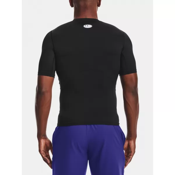  Мъжка компресионна риза UNDER ARMOUR HG ARMOUR COMP SS 1361518-001 ЧЕРЕН 