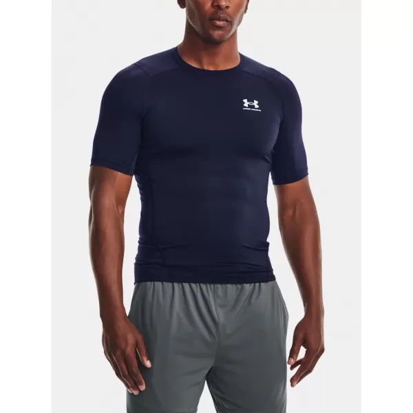  Мъжка компресионна риза UNDER ARMOUR HG ARMOUR COMP SS 1361518-410 СИНЬО 