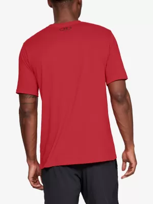 Мъжка тениска UNDER ARMOUR SPORTSTYLE LEFT CHEST SS 1326799-600 ЧЕРВЕНО