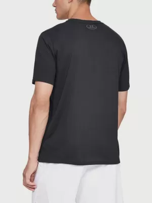 Мъжка тениска UNDER ARMOUR TEAM ISSUE WORDMARK SS 1329582-001 ЧЕРЕН