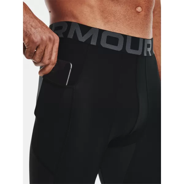  Мъжки компресионен клин UNDER ARMOUR HG ARMOUR 3/4 LEGGING 1361588-001 ЧЕРЕН 