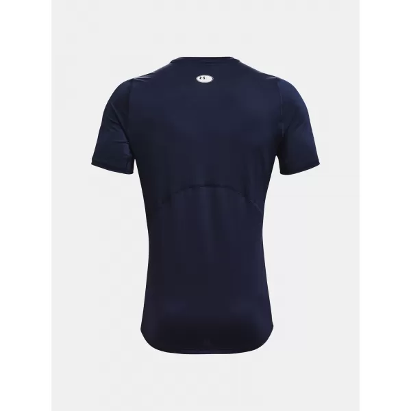  Мъжка тениска UNDER ARMOUR HG ARMOUR FITTED SS 1361683-410 СИНЬО 