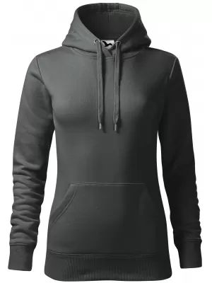 Дамски суичър MALFINI CAPE 414 ТЪМЕН ШИСТИ