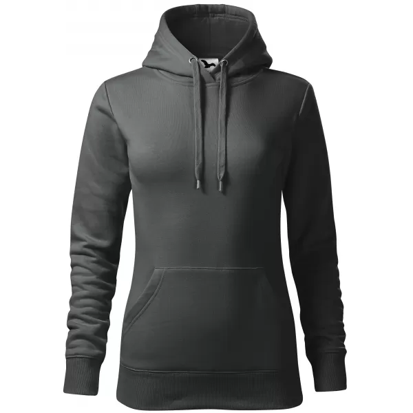  Дамски суичър MALFINI CAPE 414 ТЪМЕН ШИСТИ 