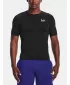 Мъжка компресионна риза UNDER ARMOUR HG ARMOUR COMP SS 1361518-001 ЧЕРЕН