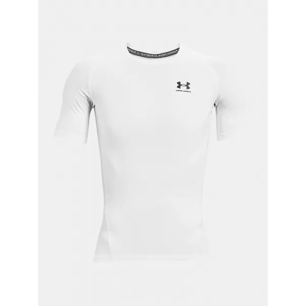  Мъжка компресионна риза UNDER ARMOUR HG ARMOUR COMP SS 1361518-100 БЯЛО 