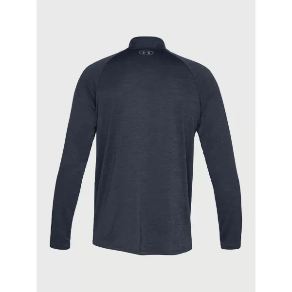  Мъжка тениска UNDER ARMOUR TECH 2.0 1/2 ZIP 1328495-409 СИНЬО 