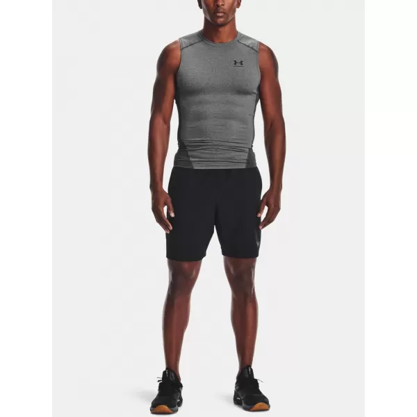  Мъжки компресионен потник UNDER ARMOUR HG ARMOUR COMP SL 1361522-090 СИВО 