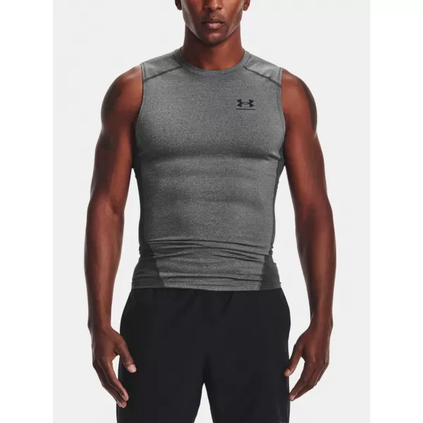  Мъжки компресионен потник UNDER ARMOUR HG ARMOUR COMP SL 1361522-090 СИВО 