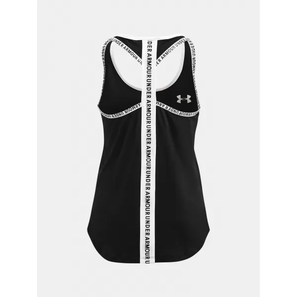  Потник за момиче UNDER ARMOUR KNOCKOUT TANK 1363374-001 ЧЕРЕН 