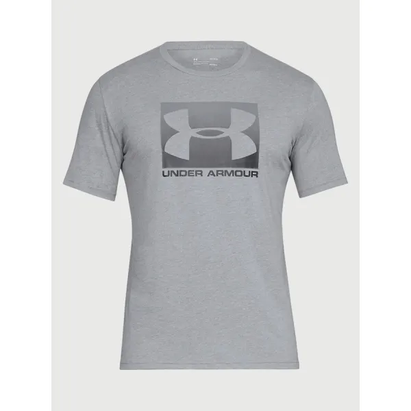  Мъжка тениска UNDER ARMOUR BOXED SPORTSTYLE SS 1329581-035 СИВО 