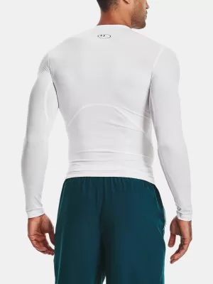 Мъжка компресионна риза UNDER ARMOUR HG ARMOUR COMP LS 1361524-100 БЯЛО