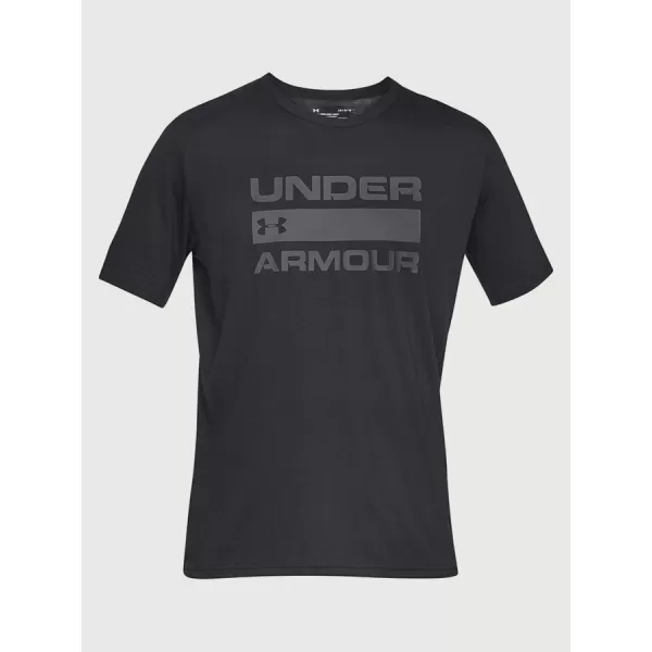 Мъжка тениска UNDER ARMOUR TEAM ISSUE WORDMARK SS 1329582-001 ЧЕРЕН 