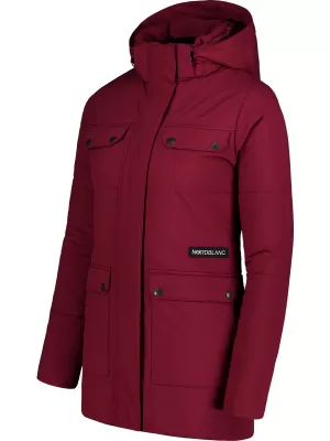 Дамско зимно палто NORDBLANC NIPPY NBWJL7726 БОРДО