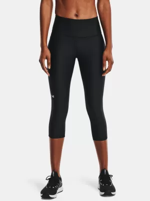 Дамски компресионен клин UNDER ARMOUR HG ARMOUR HI CAPRI NS 1365334-001 ЧЕРЕН