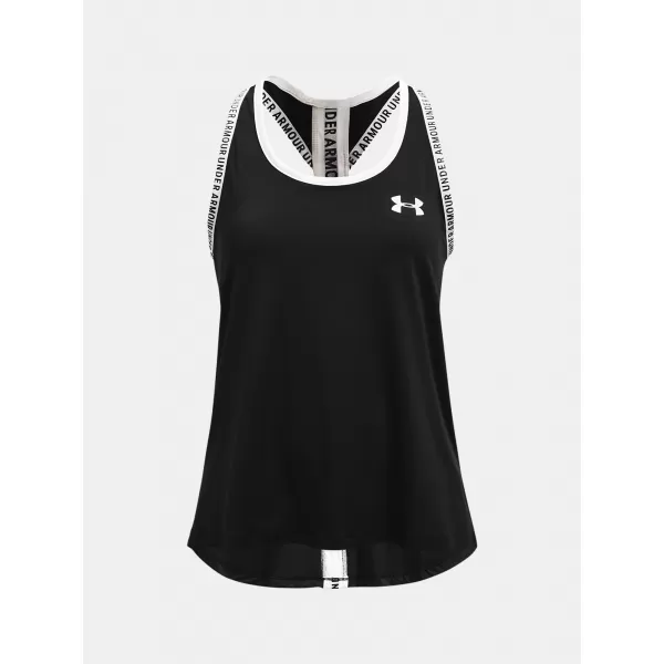  Потник за момиче UNDER ARMOUR KNOCKOUT TANK 1363374-001 ЧЕРЕН 