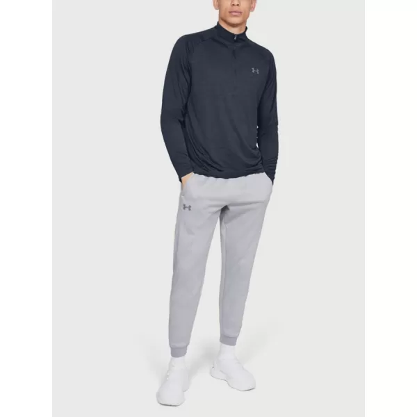  Мъжка тениска UNDER ARMOUR TECH 2.0 1/2 ZIP 1328495-409 СИНЬО 