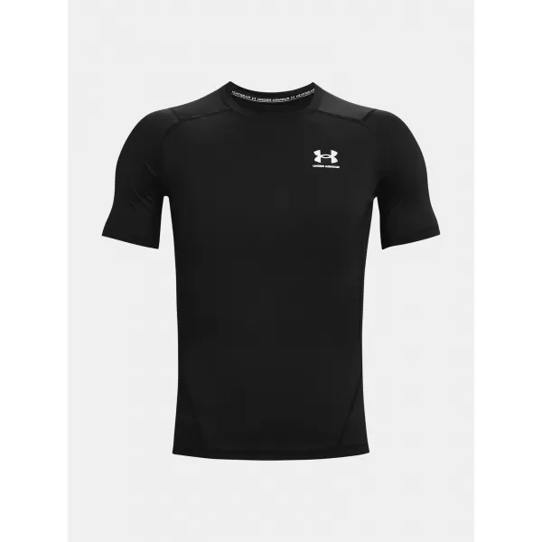  Мъжка компресионна риза UNDER ARMOUR HG ARMOUR COMP SS 1361518-001 ЧЕРЕН 