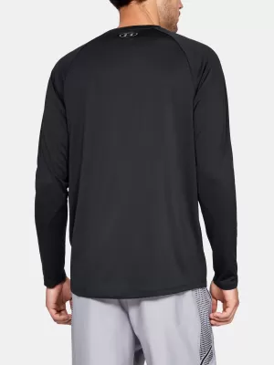 Мъжка тениска UNDER ARMOUR TECH 2.0 LS 1328496-001 ЧЕРЕН