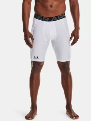 Мъжки компресионни шорти UNDER ARMOUR HG ARMOUR LNG SHORTS 1361602-100 БЯЛО