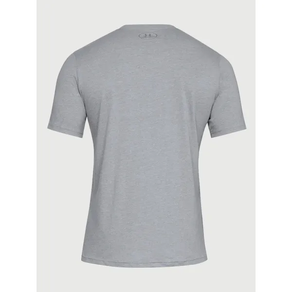 Мъжка тениска UNDER ARMOUR BOXED SPORTSTYLE SS 1329581-035 СИВО 