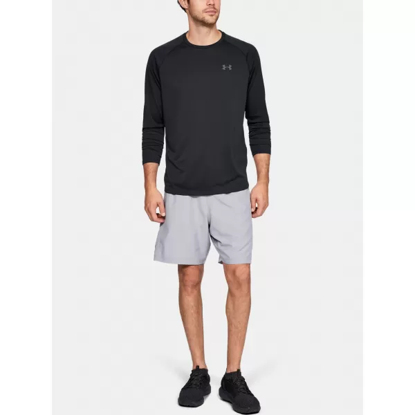  Мъжка тениска UNDER ARMOUR TECH 2.0 LS 1328496-001 ЧЕРЕН 