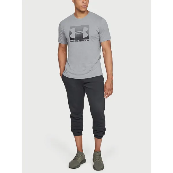  Мъжка тениска UNDER ARMOUR BOXED SPORTSTYLE SS 1329581-035 СИВО 
