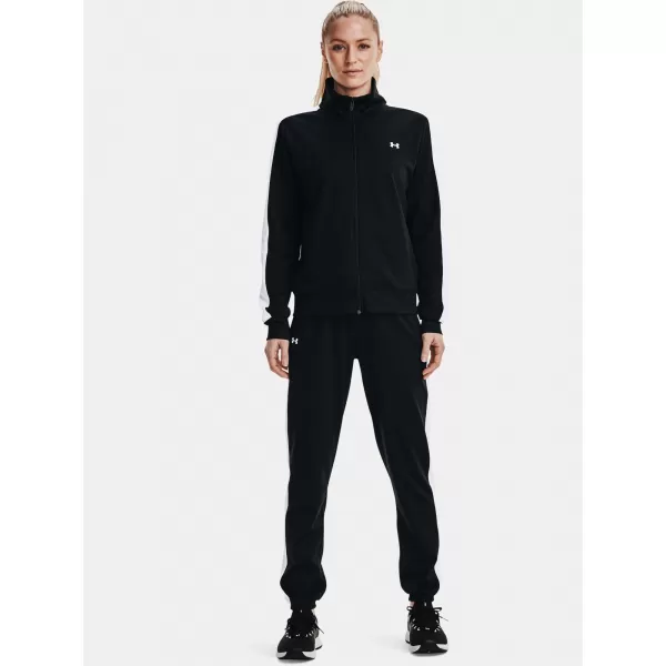  Дамски комплект UNDER ARMOUR TRICOT TRACKSUIT 1365147-001 ЧЕРЕН 