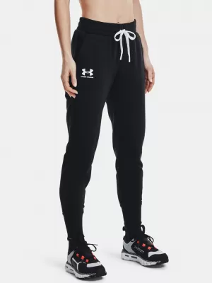 Дамски спортен панталон UNDER ARMOUR RIVAL FLEECE JOGGERS 1356416-001 ЧЕРЕН