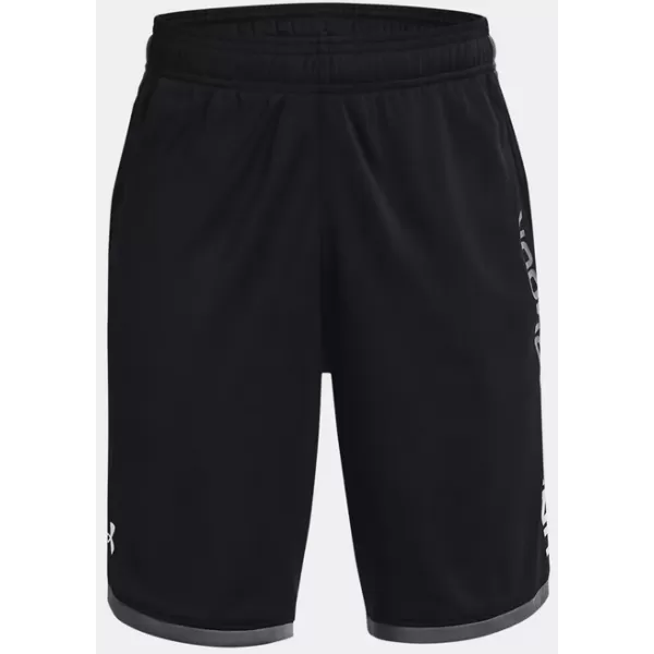  Къси панталонки за момчета UNDER ARMOUR STUNT 3.0 SHORTS 1361802-001 ЧЕРЕН 