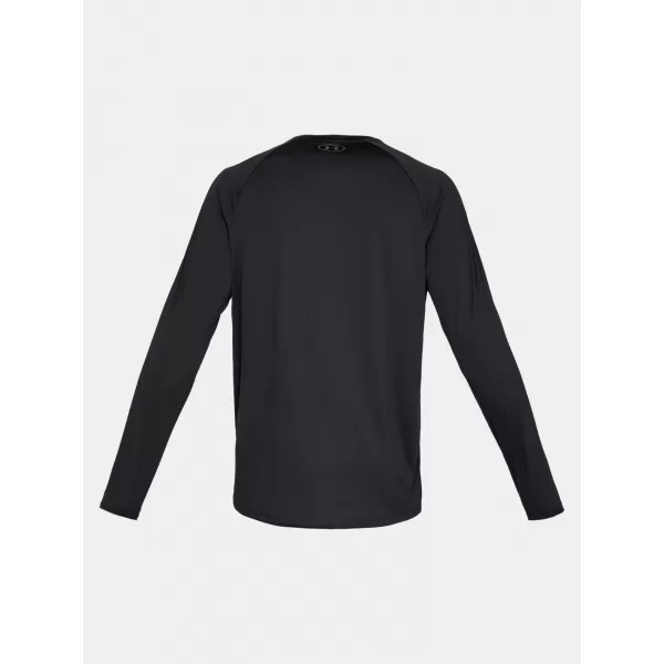  Мъжка тениска UNDER ARMOUR TECH 2.0 LS 1328496-001 ЧЕРЕН 