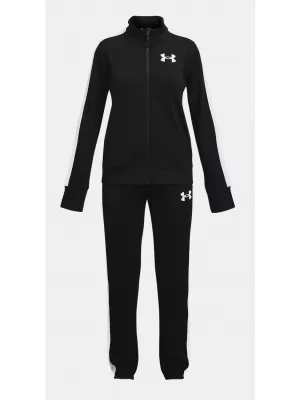 Момичешки комплект UNDER ARMOUR EM KNIT TRACK SUIT 1363380-002 ЧЕРЕН