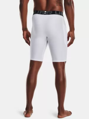 Мъжки компресионни шорти UNDER ARMOUR HG ARMOUR LNG SHORTS 1361602-100 БЯЛО