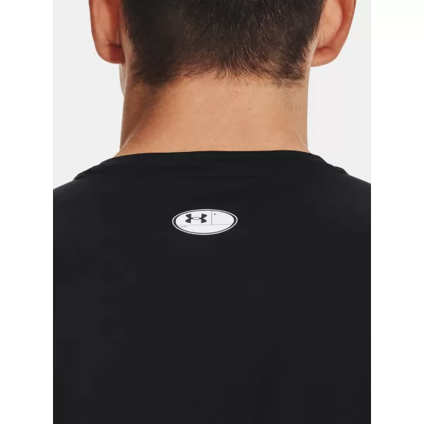  Мъжка тениска UNDER ARMOUR HG ARMOUR FITTED SS 1361683-001 ЧЕРЕН 