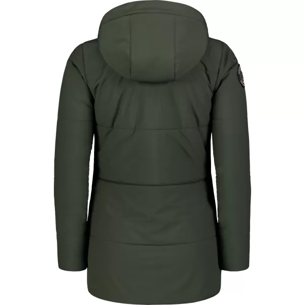  Дамско зимно палто NORDBLANC NIPPY NBWJL7726 ТЪМНО ЗЕЛЕНО 