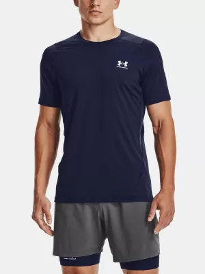 Мъжка тениска UNDER ARMOUR HG ARMOUR FITTED SS 1361683-410 СИНЬО