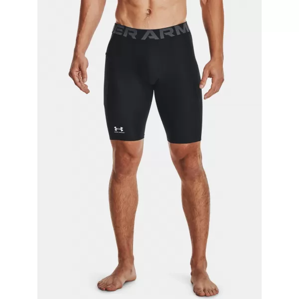  Мъжки компресионни шорти UNDER ARMOUR HG ARMOUR LNG SHORTS 1361602-001 ЧЕРЕН 