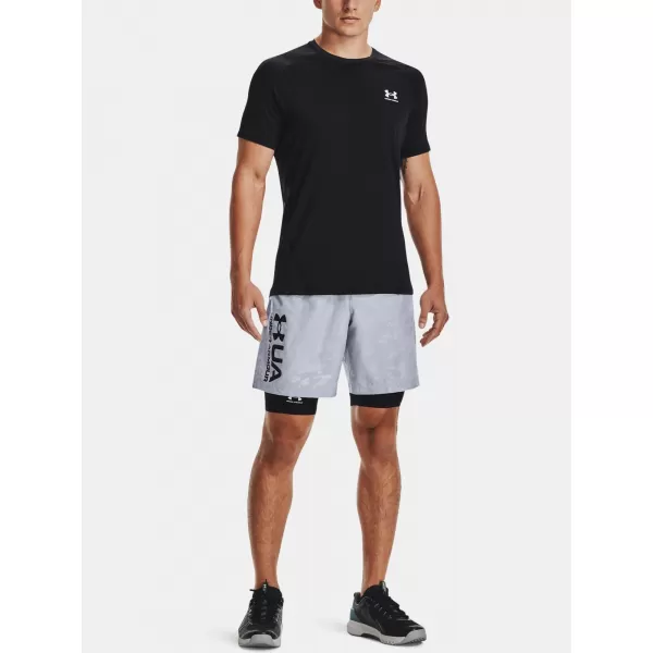  Мъжка тениска UNDER ARMOUR HG ARMOUR FITTED SS 1361683-001 ЧЕРЕН 