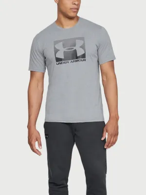 Мъжка тениска UNDER ARMOUR BOXED SPORTSTYLE SS 1329581-035 СИВО