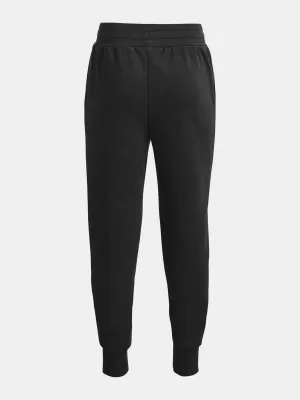 Панталони за момичета UNDER ARMOUR RIVAL FLEECE LU JOGGERS 1373133-001 ЧЕРЕН